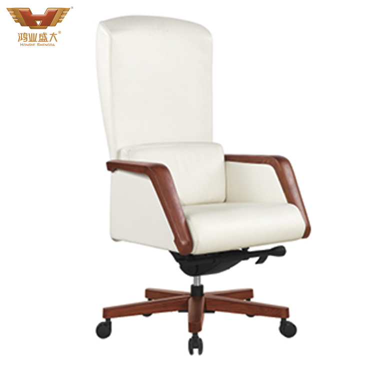 現代真皮老板椅 舒適總經理辦公椅HY-109A