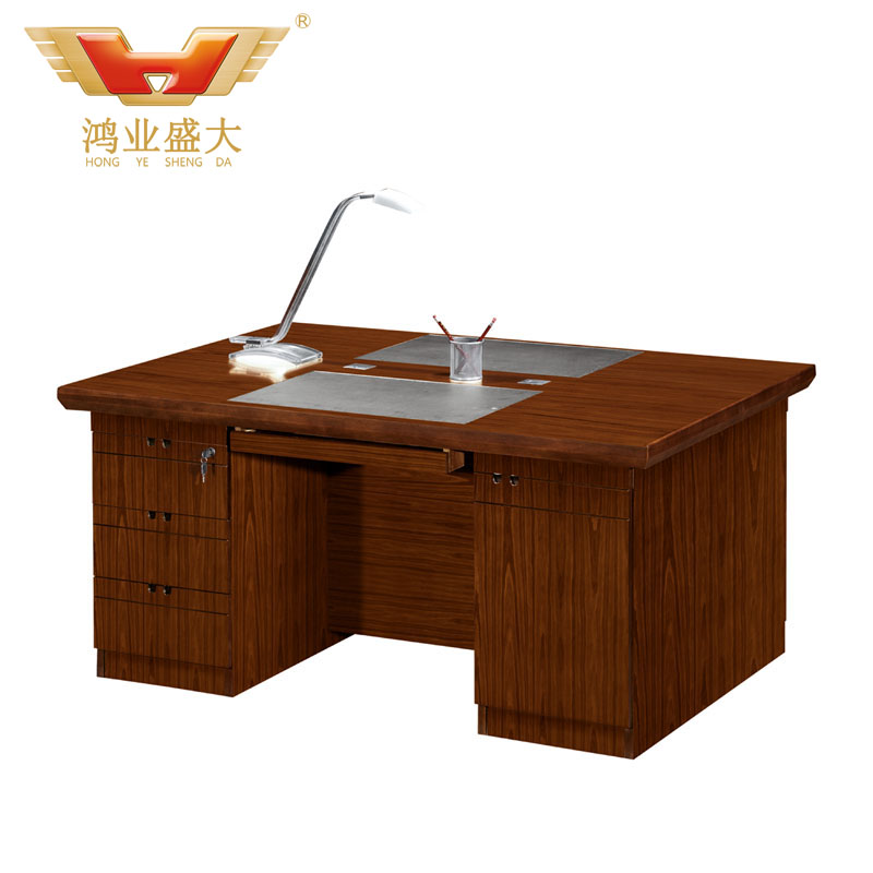 鴻業盛大木質辦公桌、椅、文件柜