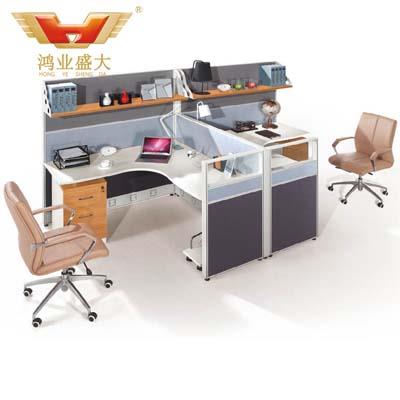 雙人時尚辦公桌 簡易現代辦公屏風HY-P07