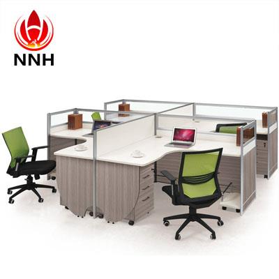 辦公桌四人組 屏風隔斷辦公桌NNH-P04