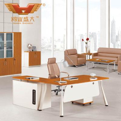 簡易板式辦公桌椅老板臺 大班桌HY-BT12