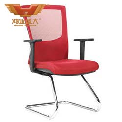 時尚紅色網布會議椅 網布會議椅制造廠家HY-29D